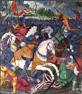 Charles Martel à la bataille de Poitiers