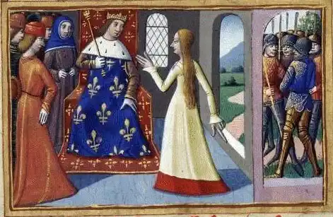 Jeanne rencontre le roi